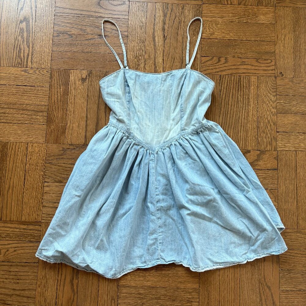 Vintage Chambray Mini Dress